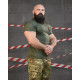 Тактична потоотводна футболка SABUR череп олива ВТ6557
