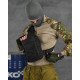 Сумка-слінг тактична з однією лямкою SILVER KNIGHT black ВТ6747