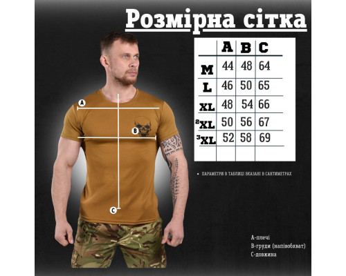 Тактична потовідвідна футболка Odin череп ВН1033