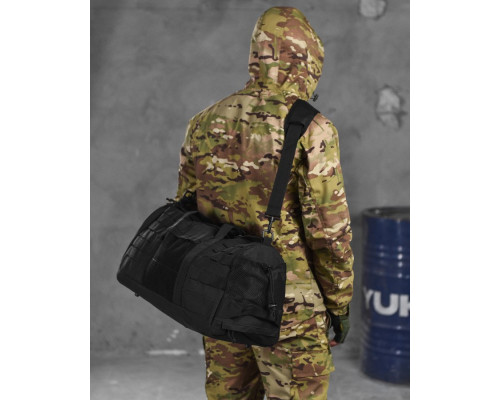 Дорожня сумка\баул silver knight black ВТ1020