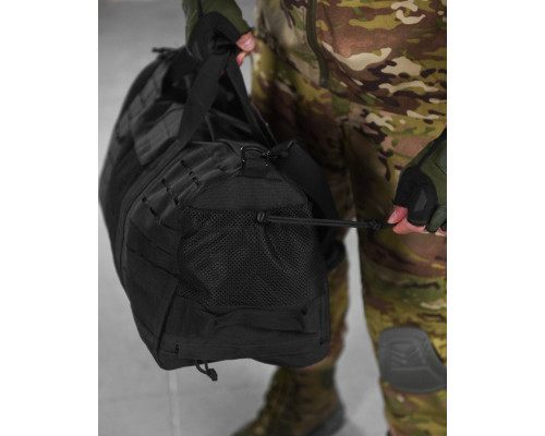 Дорожня сумка\баул silver knight black ВТ1020