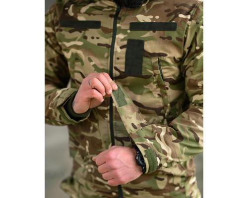 Тактична куртка (без утеплювача) field мультікамуфляж