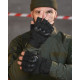 РУЧАТКИ БЕЗПАЛІ OUTDOOR TACTICS ІЗ ЗАХИСТОМ black ВТ6009