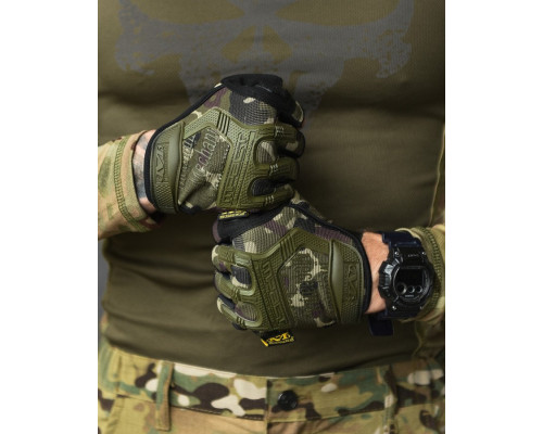 ПАРАЧАТКИ ТАКТИЧНІ MECHANIX M-PACT® FINGERLESS OLIVA GLOVES ВТ1023