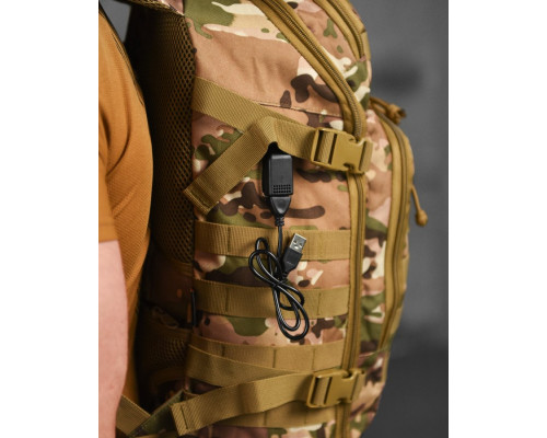 Рюкзак Silver knight mtk з USB ВТ1428