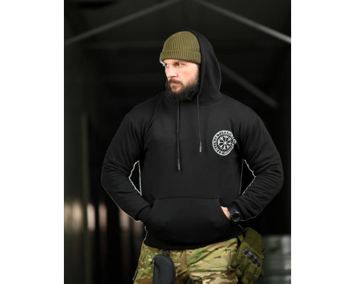 Мілітарі худі TRENASH руни black НП4881