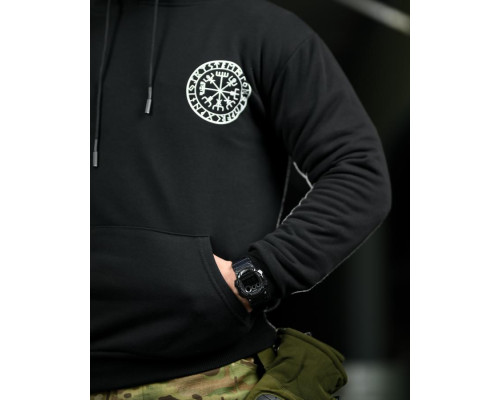 Мілітарі худі TRENASH руни black НП4881