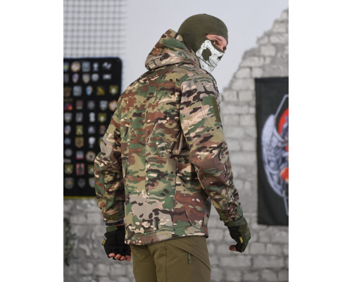 Тактична курточка софтшел recruit мультикам НП4886