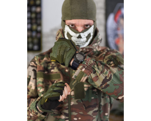 Тактична курточка софтшел recruit мультикам НП4886