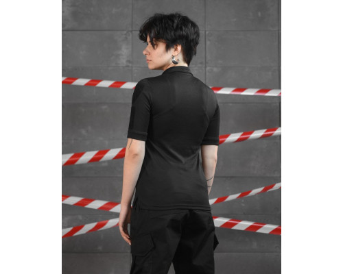 Жіноче поло black НП4951
