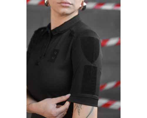 Жіноче поло black НП4951