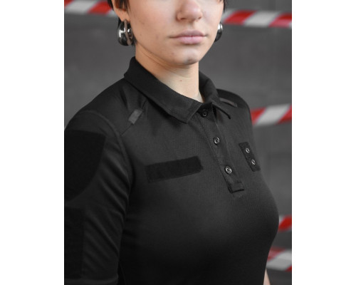 Жіноче поло black НП4951
