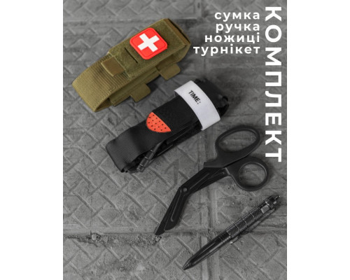 Комплект рятувальний турнікет олива НП4973