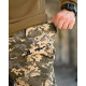 Зимові штани soft shell BANDIT піксель ТР6410