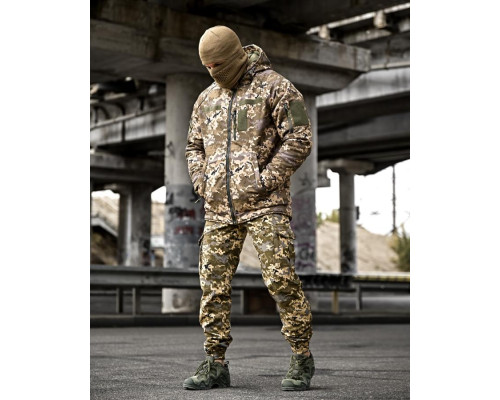 Зимовий тактичний костюм GAMMA GEN2піксель ТР6414
