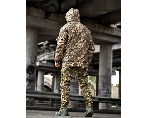Зимовий тактичний костюм GAMMA GEN2піксель ТР6414