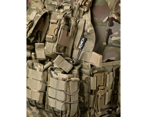 плитоноска 4 швидких скидання Cordura піксель ВТ7930