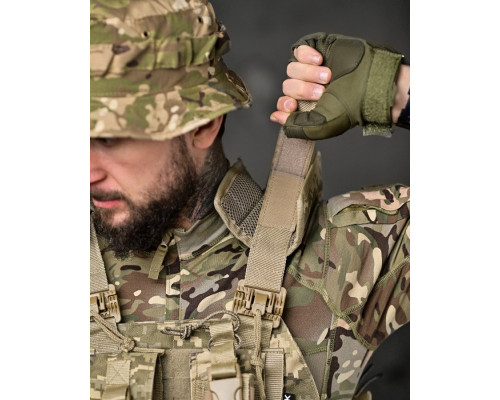 плитоноска 4 швидких скидання Cordura піксель ВТ7930