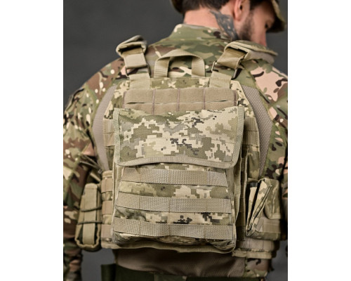 плитоноска 4 швидких скидання Cordura піксель ВТ7930