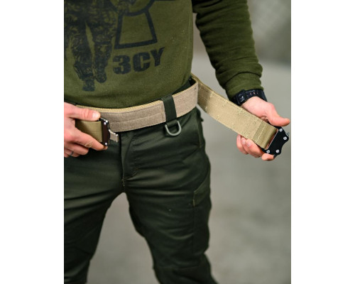 Тактичний ремінь Ranger Belt Attack coyot ВТ4755