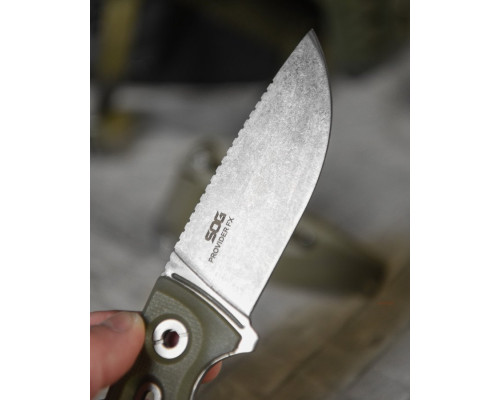 Ніж SOG fix olive ВТ4776