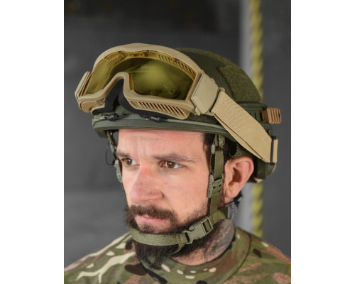 ТАКТИЧЕСКИЕ ВОЕННЫЕ АРМЕЙСКИЕ ОЧКИ СО СМЕННЫМИ СТЕКЛАМИ REVISION coyot ВТ3914