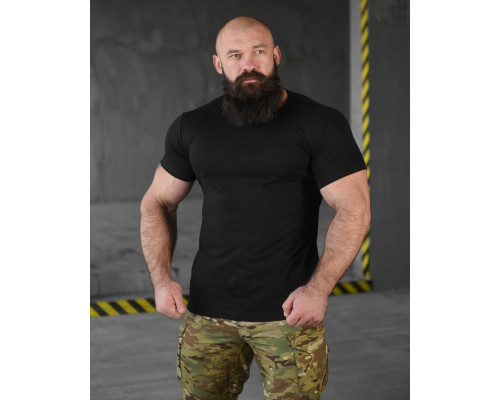 Трикотажна футболка LEXION black НП4976