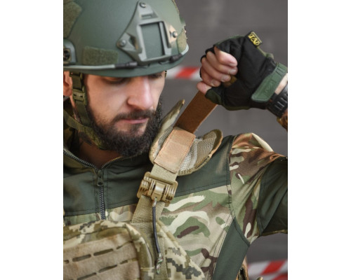плитоноска 4 швидких скидання Cordura піксель НП5128