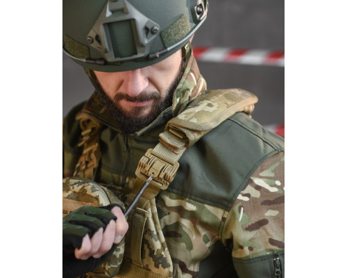 плитоноска 4 швидких скидання Cordura піксель НП5128
