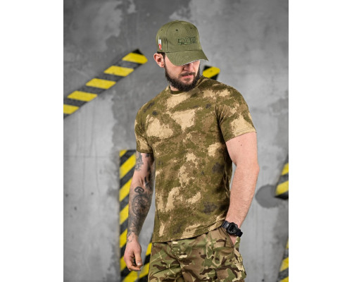 ХЛОПКОВА МАТЧЕВА ФУТБОЛКА PATRIOT GREEN ATACS ВТ5099