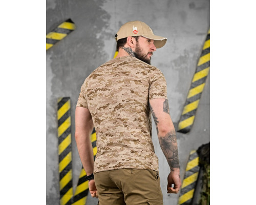 ХЛОПКОВА ТАКТИЧНА ФУТБОЛКА PATRIOT DESERT DIGITAL ВТ5101