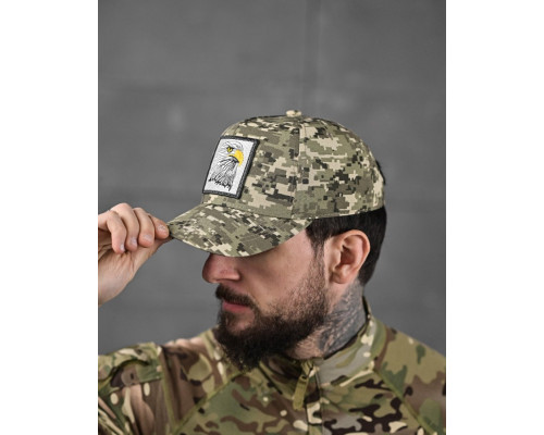 Бейсболка піксель орел ДЛ6472