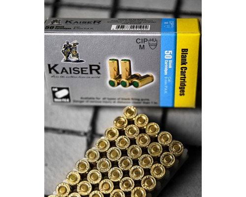 Патрони холості Kaiser 9 mm (50 шт)   ДЛ7115