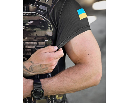 Тактична потоотводна футболка oblivion ARMOR ДЛ7159