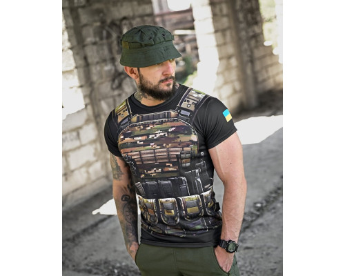 Тактична потоотводна футболка oblivion ARMOR ДЛ7159