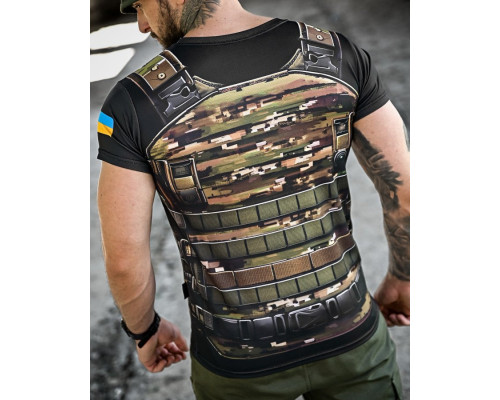Тактична потоотводна футболка oblivion ARMOR ДЛ7159