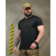 Тактична футболка SELION Veteran чорна ДЛ7221