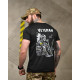 Тактична футболка SELION Veteran чорна ДЛ7221