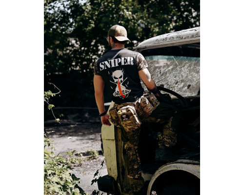 Тактична потоотводна футболка oblivion Sniper ДЛ7350
