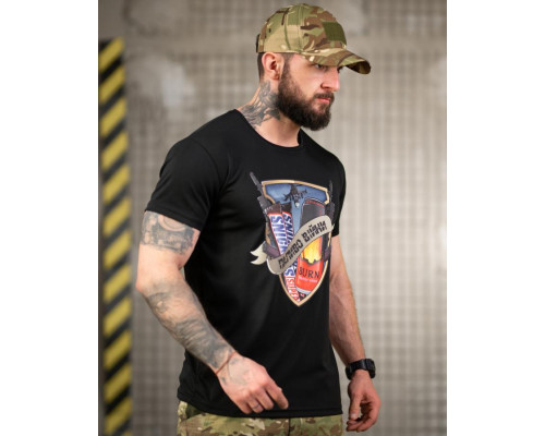 Тактична футболка SELIONПаливо black ПП7722