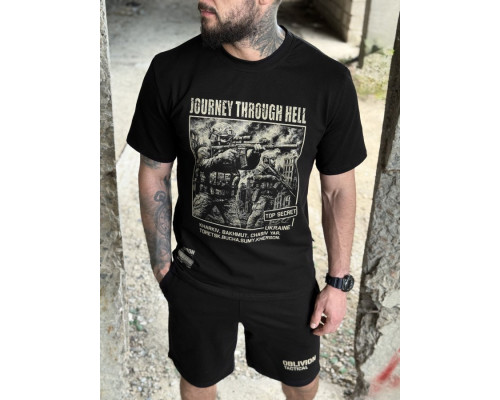 Хлопковий мілітарі костюм OBLIVION Top secret black ПП7752