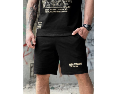 Хлопковий мілітарі костюм OBLIVION Top secret black ПП7752