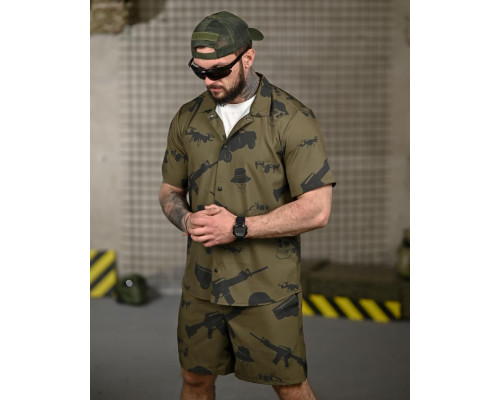 Літній мілітарний комплект TITANIUM OBLIVION War oliva ПП7754