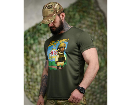 Тактична футболка SELION Де я oliva ПП7850