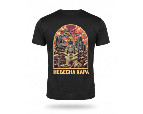 Тактична футболка SELION Небесна кара black ПП7895