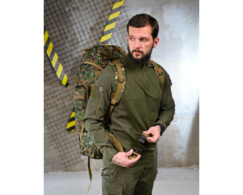 Рюкзак тактичний 50л Darvall pixel green ПП4629