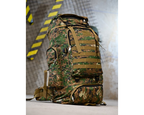 Рюкзак тактичний 50л Darvall pixel green ПП4629
