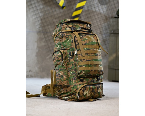 Рюкзак тактичний 50л Darvall pixel green ПП4629