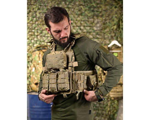 Плитоноска 4 точки скидання 7.62 піксель   ПП4631