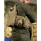 Плитоноска 4 швидких скидання з наплічником Cordura піксель ПП4632